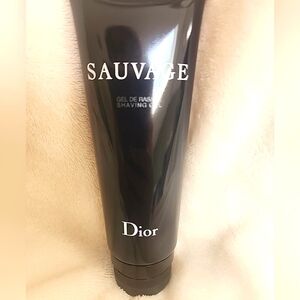 New/Sealed Men's Dior Sauvage Shaving Gel 4.2oz oz